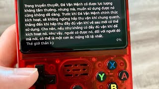 Đọc sách trên máy chơi game R36S bằng MReader [upl. by Dael]