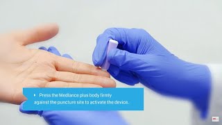 Medlance Plus Safety Lancets Instruction For Use [upl. by Akimahs]