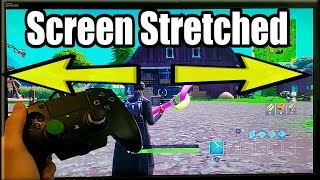 NEW HOW TO GET STRETCHED RESOLUTION IN FORTNITE PS4 2019 [upl. by Marozik728]