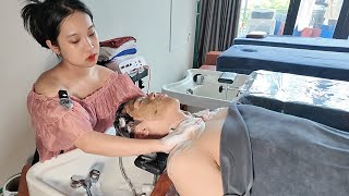 무한 샴푸 ASMR 베트남 마사지 받다 꿀잠 때리긴 또 처음  Best Salon Shampoo Massage to Fall Asleep  Vietnam Massage Spa [upl. by Dotty78]