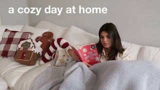 christmas reading vlog  a cozy day at home [upl. by Durno]