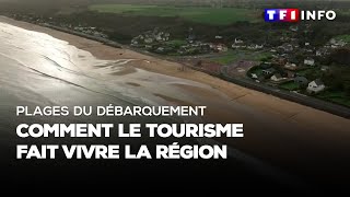 Plages du débarquement  comment le tourisme fait vivre la région [upl. by Arnaud]