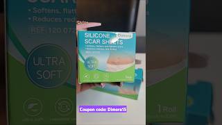 AMAZON DIMORA SILICONE SCAR SHEETS amp SCAR GEL REVIEW [upl. by Manning]