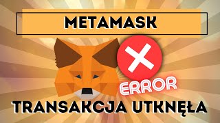 METAMASK  Jak usunąć zawieszoną transakcję [upl. by Akirdnas956]