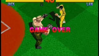 Tekken Arcade Version  Demo Attract Mode [upl. by Lorant]