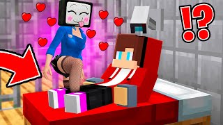 JJ PRANKED MAIZEN GIRL with Shears  Funny Story in Minecraft [upl. by Stilu]