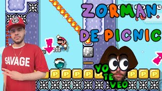 Mario Maker 2DORA La ExploraZORMAN De PICNIC y Mi Nuevo Nivel Zorman aDORA Jugar Mario Maker [upl. by Ruon]