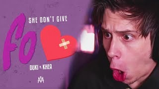 RUBIUS ESCUCHA SHE DONT GIVE A FO DE DUKI [upl. by Eneleahs187]