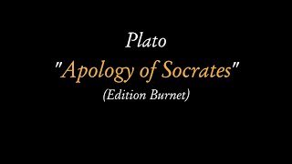 Apology of Socrates by Plato reconstructed Ancient Greek pronunciation [upl. by Euqinahs628]