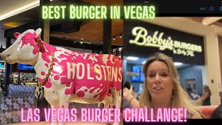 Best Burger in Las Vegas Holsteins vs Bobby’s Burgers [upl. by Chilt]