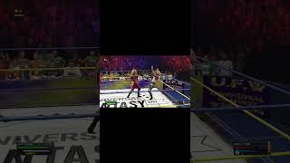 UFW Nikkita Lyons vs Lacey Evans  shorts short wwe2k24 [upl. by Kahaleel]