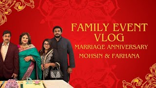 Family Event VlogMarriage AnniversaryVlogEvent [upl. by Us]