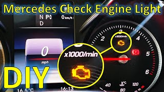 Mercedes Check Engine Light  How to Diagnose and Reset [upl. by Ientruoc917]