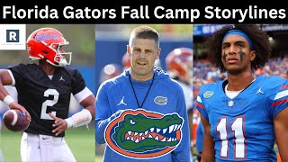 Florida Gators Fall Camp Storylines  Florida Gators Football 2024 [upl. by Filmer290]