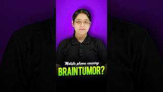 Mobile Phone📱 Cause Brain Tumor🧠 ytshorts magnetbrains science [upl. by Eidna]