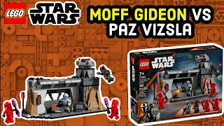 LEGO STAR WARS 2024 MOFF GIDEON VS PAZ VIZSLA 75386 REVIEW [upl. by Seen]