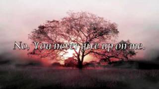 Never Give Up On Me Josh Bates lyrics [upl. by Okihsoy]