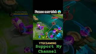 😱FRANCO NEW TRICKS SHORTS MLBB 😈 YTGCGAMING youtubeshortsmobilelegendstrendingshortsshortviral [upl. by Nhabois409]