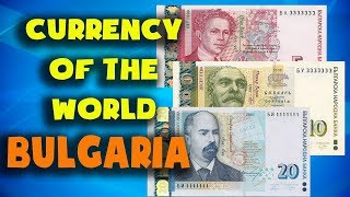 Currency of the world  Bulgaria Bulgarian lev Bulgarian banknotes and bulgarian coins [upl. by Doloritas]