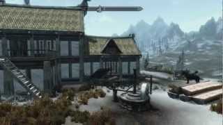 Skyrim Hearthfire Wir bauen ein Haus Teil 2 [upl. by Yreffoeg286]