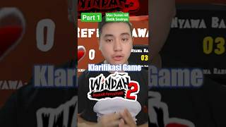 Klarifikasi Gua buat Game Windah Horror Adv 2  Pt1 [upl. by Rothberg]