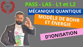 MODÈLE DE BOHR RAYON D’UNE ORBITE ÉNERGIE DE L’ÉLECTRON ÉNERGIE D’IONISATION [upl. by Araik]