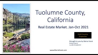 Tuolumne County California Real Estate Update 2021 [upl. by Hadeehsar]