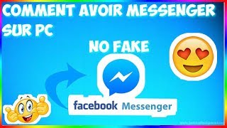 Comment Telecharger Facebook Messenger sur pc [upl. by Goldia]