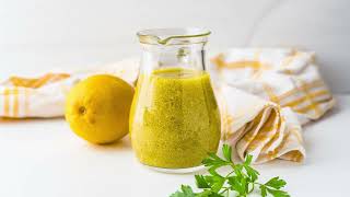 Simple Lemon Vinaigrette [upl. by Blanc]