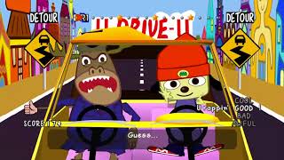 PaRappa The Rapper™ Remastered Car Rap Rap Bad And Awful [upl. by Madonna]