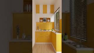 2025 latest modular kitchen designs shortvideo youtubeshorts [upl. by Eelloh]