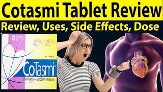 Telmisartan and hydrochlorothiazide tablets ip 40 mg  125 mg  Review Cotasmi tablet uses in urdu [upl. by Haveman528]