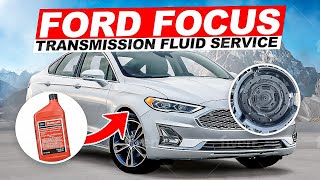 Ford Focus Powershift Trans Fluid Change [upl. by Demahum]