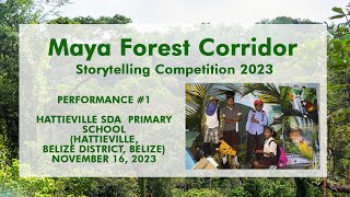 Maya Forest Corridor Storytelling Competition 2023 Performance No 1 [upl. by Enitselec]