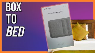 The Withings Sleep Tracking Mat  Unbox and Features [upl. by Assirrec799]