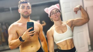 I Train with LeanBeefPatty for a Day [upl. by Kalam]