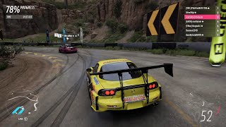 Forza Horizon 5  The Ultimate 4 Rotor Mazda RX7 FD3S S1Class [upl. by Seilenna]