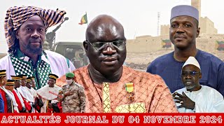 Journal don kibaru du 04 novembre 2024 par Kassim Traoré [upl. by Belen815]