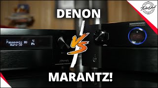 Denon Vs Marantz Which One Should You Buy Denon X6700H vs Marantz SR7015 Best AVR in 2021 [upl. by Eirrek]