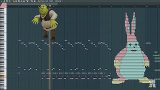 What Big Chungus Sounds Like  MIDI Art [upl. by Pergrim527]