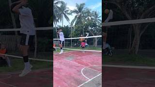 Sunback X Spike Atlit porvporv 😱🤯rollspike sepaktakraw [upl. by Ynnej157]