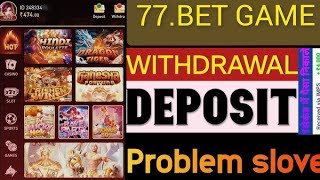 get ₹210 bonus for free new earning app777 BET apk [upl. by Sharity]