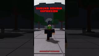 Sukuna Domain Expansion  Roblox The Strongest Battlegrounds [upl. by Aivat]