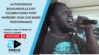 Autonomous Bougainville Day celebrations Port Moresby 2018 Live Band Performance [upl. by Nylorac]