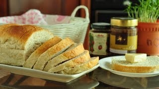 Simple Home Made Bread For beginners  Soft White Bread [upl. by Lamond849]