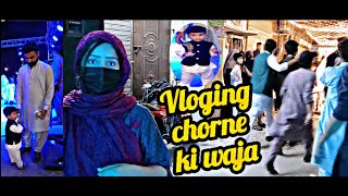 Vloging chorne ke waja samne a gyi🥹Mashallah bhttt enjoy kia🥰My mini vloging family ♥️ [upl. by Anitserp]