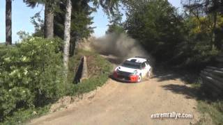 DS3 WRC Petter Solberg tests Argentina 2011  on board Part 2 [upl. by Yssor]