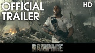 RAMPAGE  Official Trailer 1  2018 HD [upl. by Yotal]