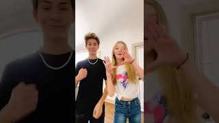 Emily dobson and Saywer Sharbino dance tik tok sawyersharbino emilydobson semily [upl. by Ahsimek]