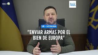 Zelenski urge a la UE a acelerar las negociaciones para la adhesión [upl. by Greggs]